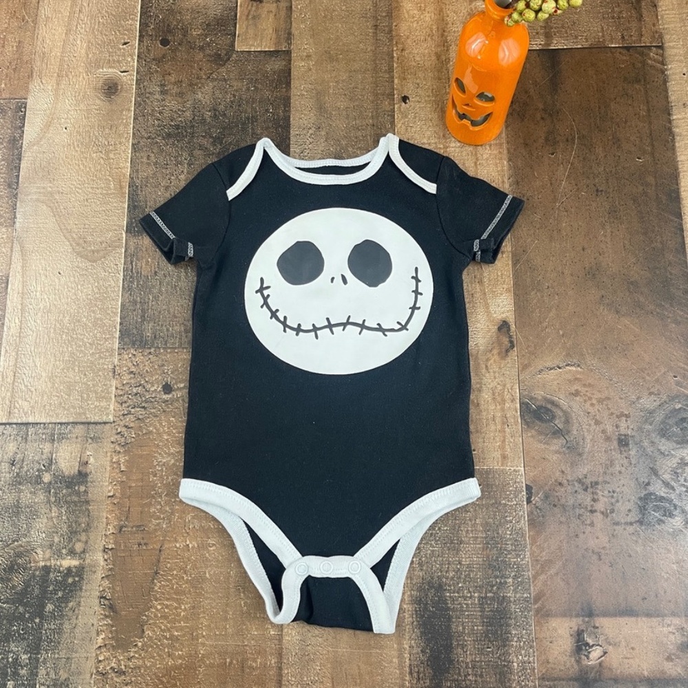 Disney Tim Burton's The Nightmare Before Christmas Short Sleeve Onesie